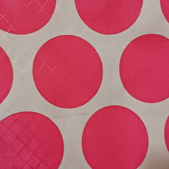 Thirty One 31 Mod Dot Crossbody Bag Pink Polka Dot - Picture 3 of 5